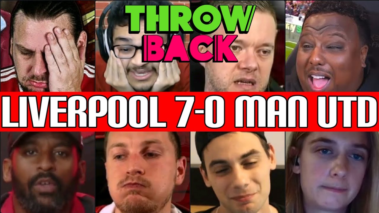 CLASSIC ANGRY 🤬 MAN UTD FANS REACTION TO LIVERPOOL 7-0 MAN UTD 