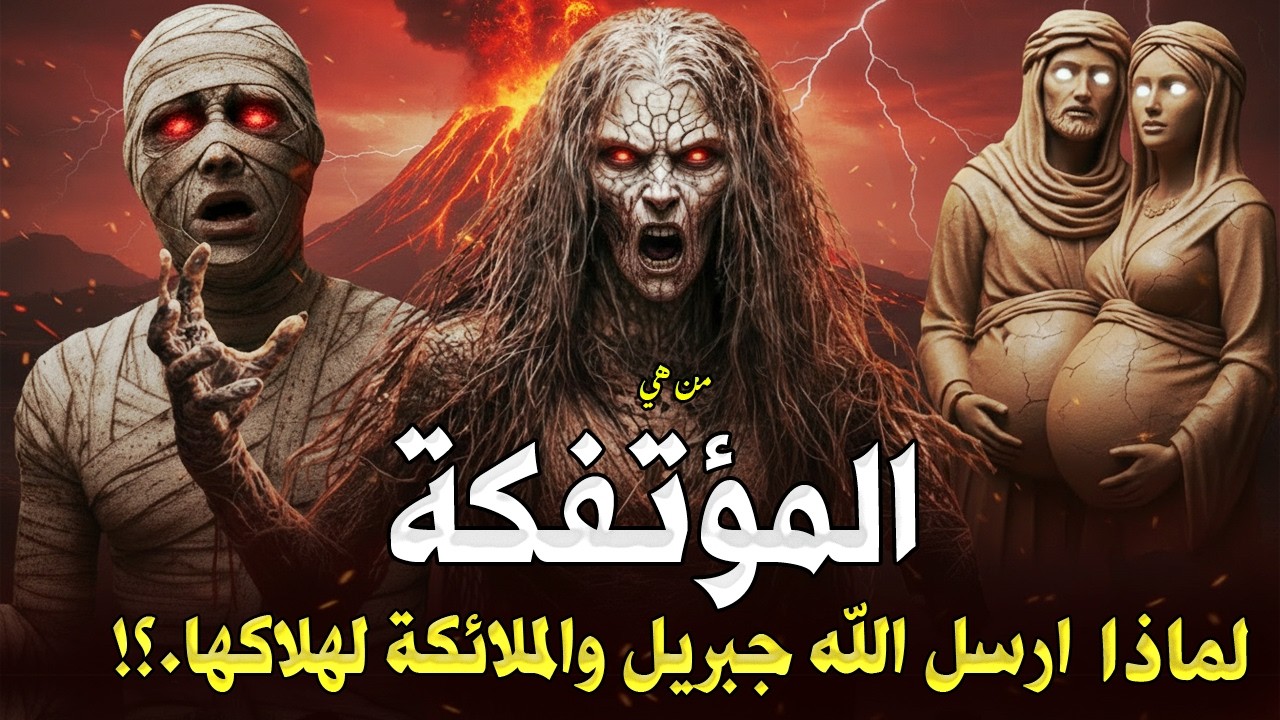 قصص القرآن : من هي المؤتفكة المذكورة فى القران بالزنا ؟! ولماذا ارسل الله جبريل والملائكة لهلاكها ؟!