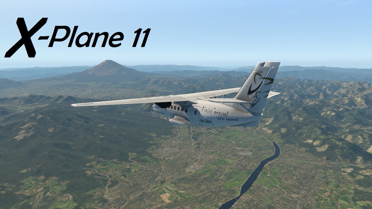 X-Plane 11! Гора Фудзи с HD-сеткой *v4*!