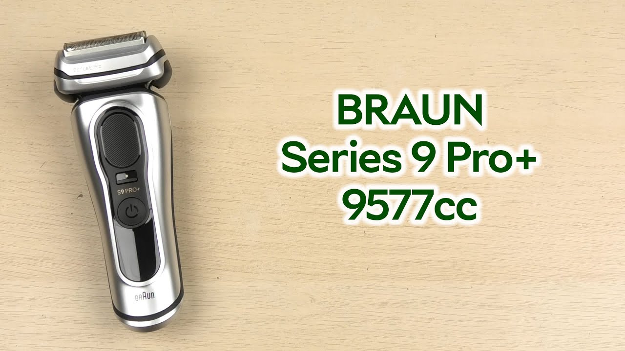 Розпаковка BRAUN Series 9 Pro+ 9577cc