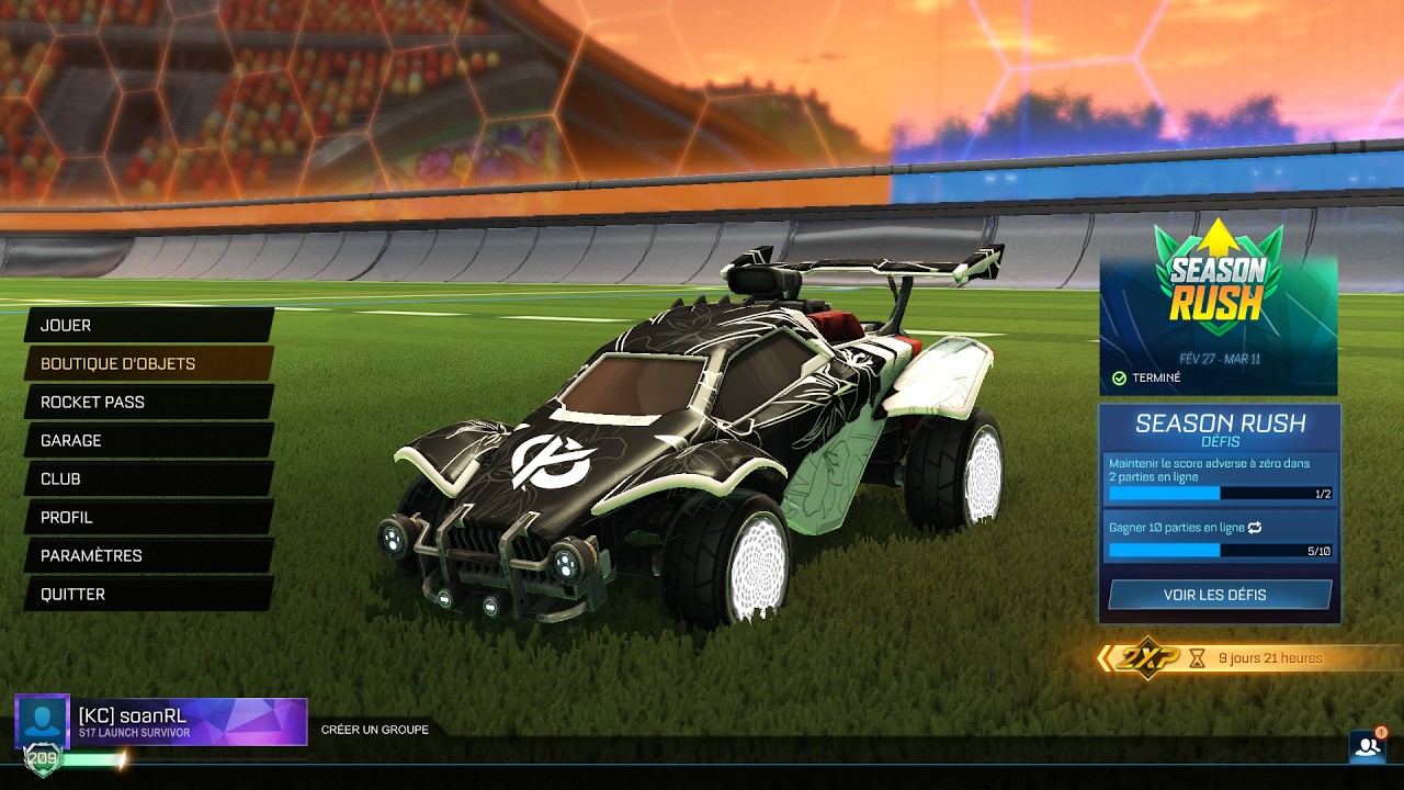 live rocket league je joue avec vous