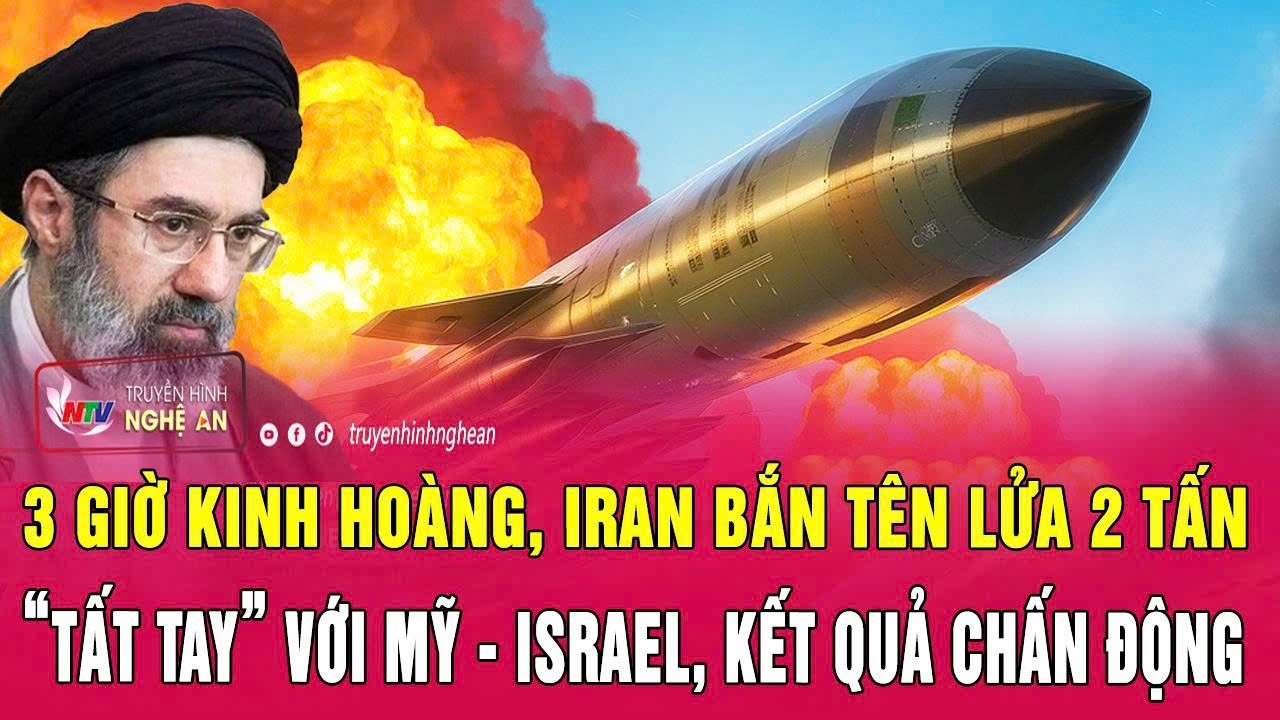 Toàn cảnh 11/3: 3 giờ kinh hoàng, Iran bắn tên lửa 2 tấn “tất tay” với Mỹ-Israel, kết quả chấn động