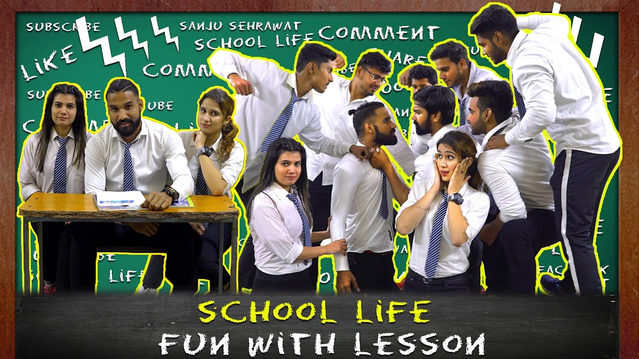 School Life | Fun With Lesson | Motivational Video | Sanju Sehrawat | Creators For Change