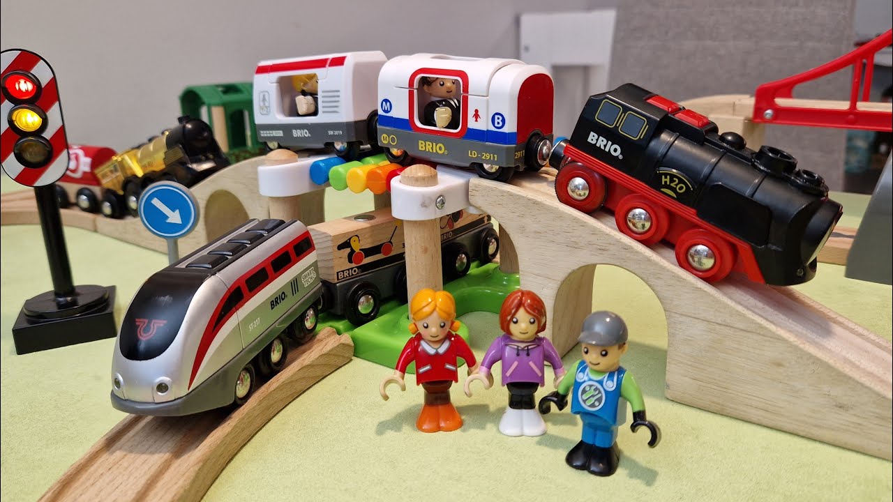 Trains | Build & Play with Wooden Train City
