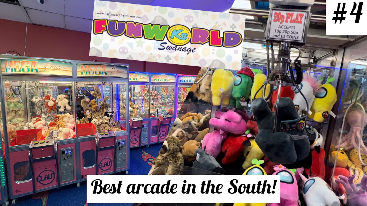 Claw Machines UK Episode #4 | Ks Funworld Swanage | Best Arcade In The South