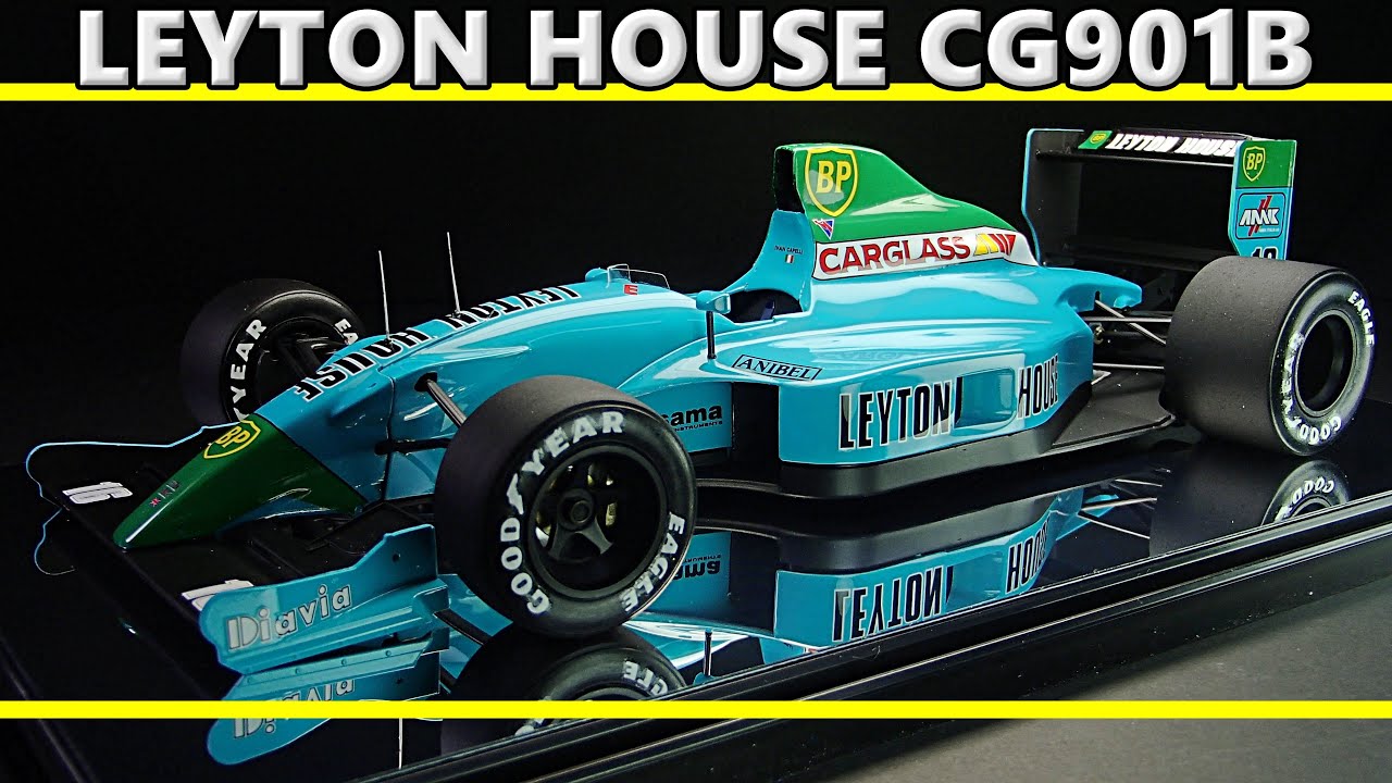 LEYTON HOUSE CG901B / TAMIYA 1/20 Formula1 / Scale Model / Ivan Capelli / full build / F1 / ASMR