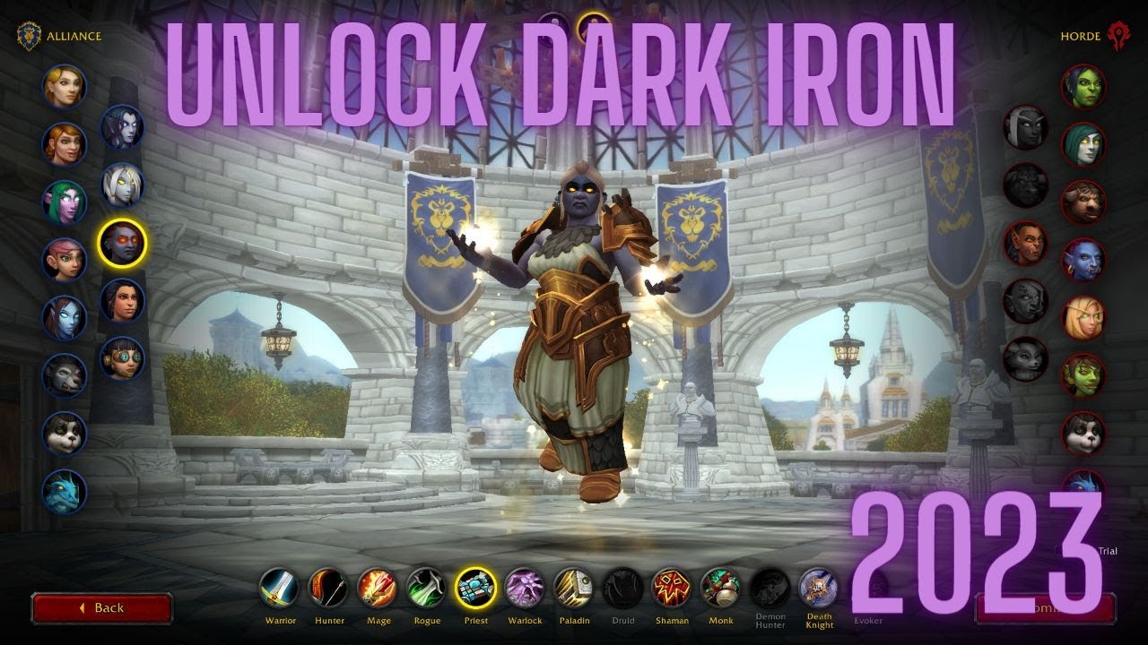 Easy 2023 Unlocking Dark Iron Dwarf --Allied Race Guide--WOW