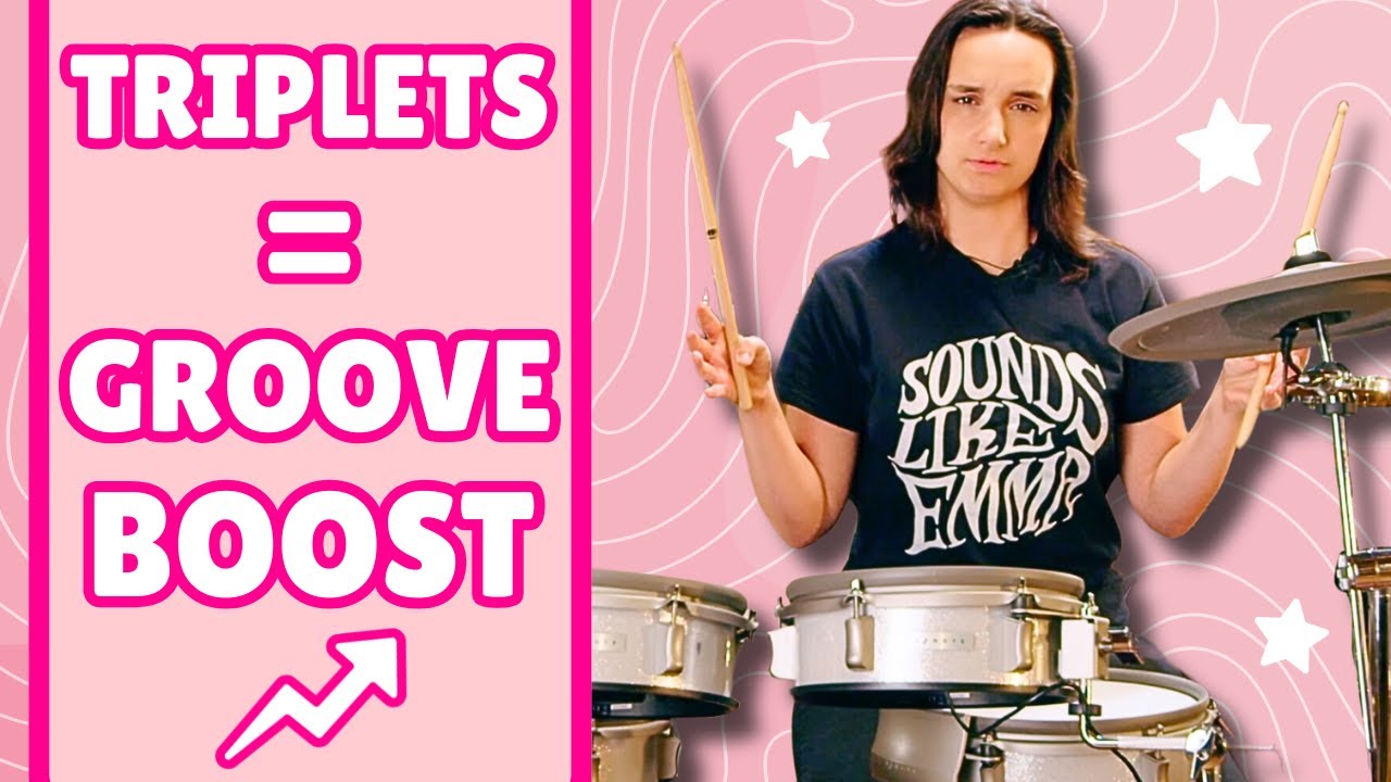How to Add Triplets to Your Grooves | Level Up Your Drumming! 😎🥁