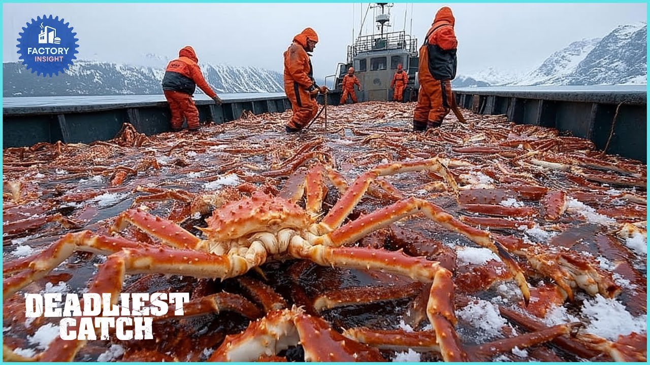 How Harvesting 200,000 lbs of King Crab Earns $3 Million in Just 7 Days | Deadliest Catch