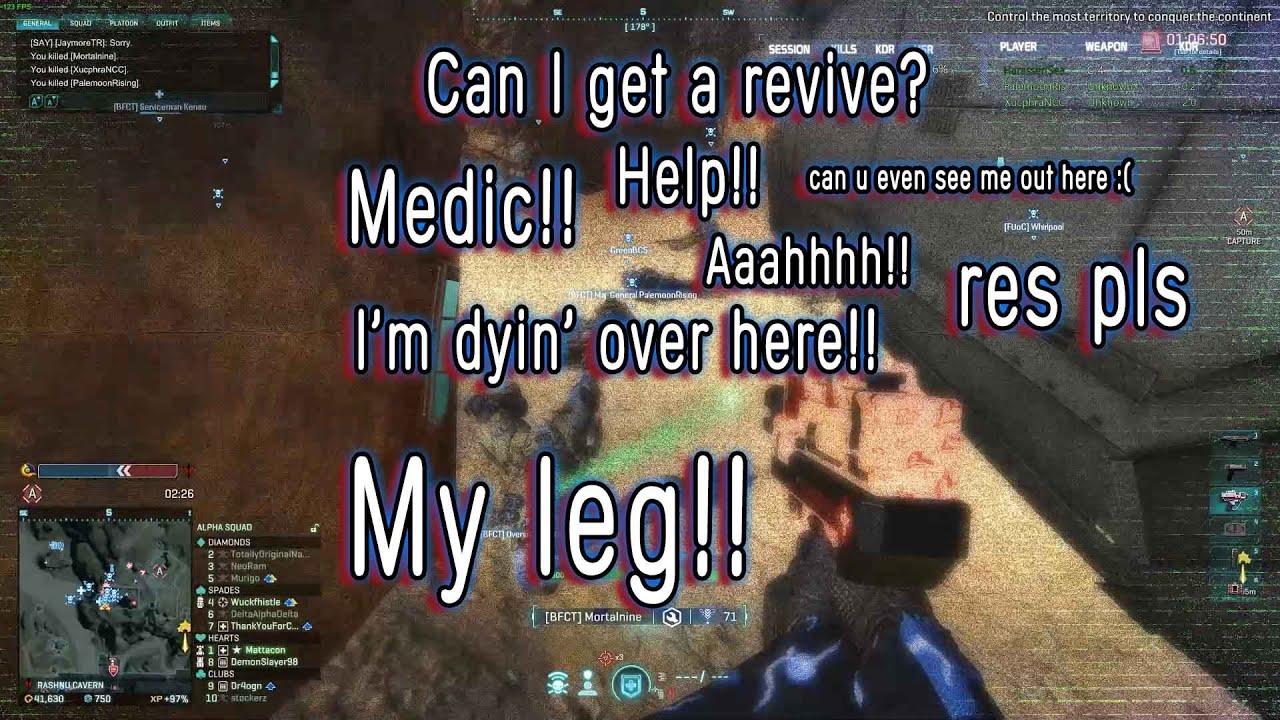 Putting the COMBAT in COMBAT MEDIC | Reaper DMR Auraxium | my best clips of 2022-2023 (Planetside 2)
