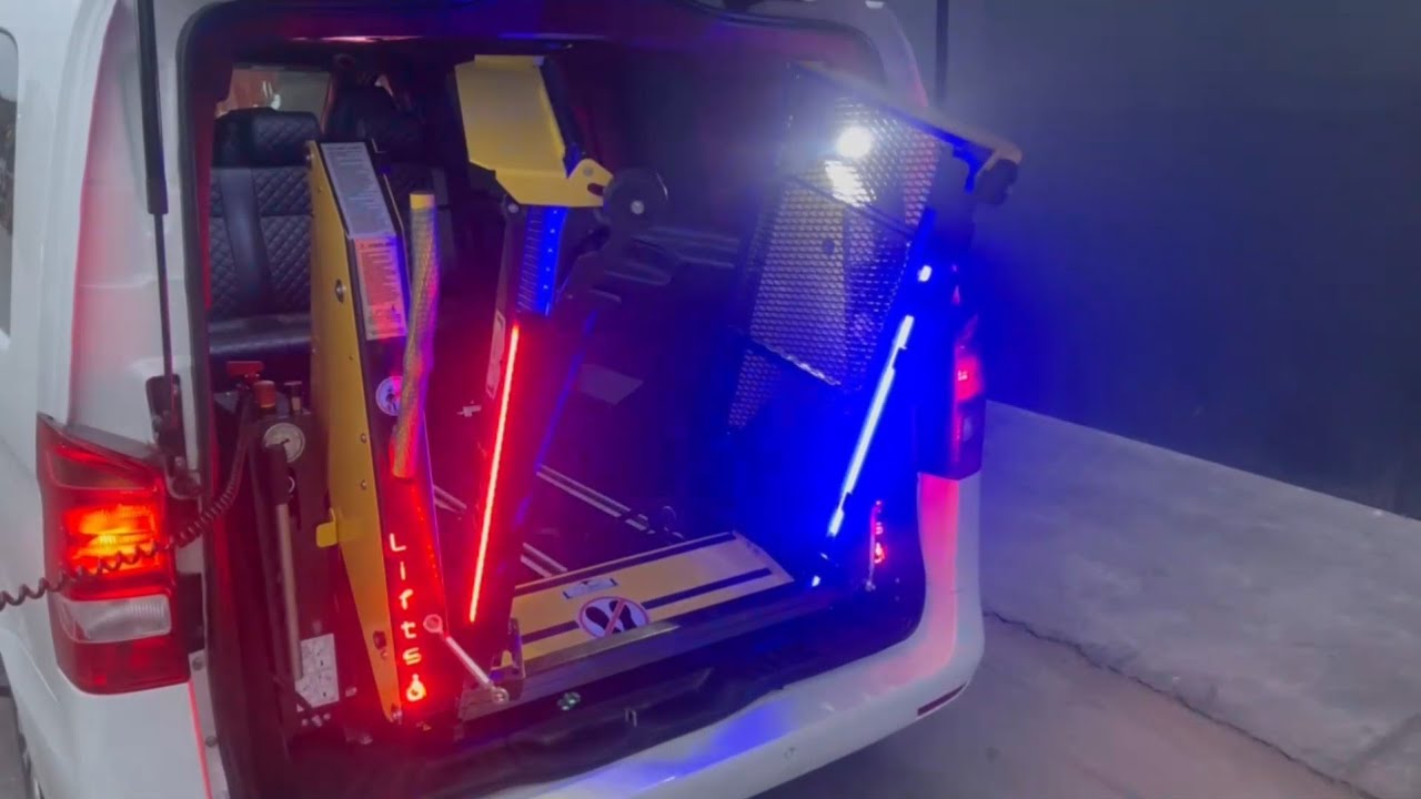 Liftsa - MERCEDES VİTO Engelli Taşıma Aracı Çift Kollu Double Arm Lift Videosu - Liftsa.com