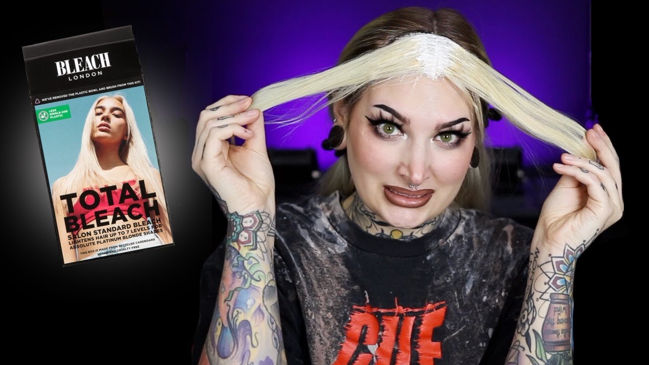 Trying Bleach London Total Bleach Kit!