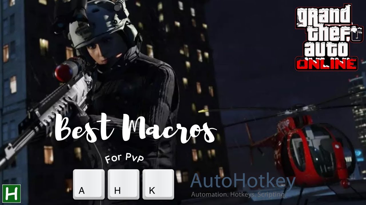 BEST MACRO GTA •PvP• 🔥Script AutoHotKey🔥 [AHK] 2021