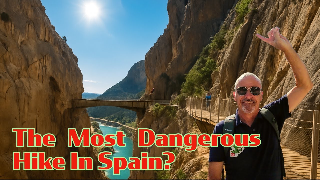 EL CAMINITO DEL REY ⚡ Spain’s Most Dangerous Hike… Am I the eldest here?... certainly not! es🌵