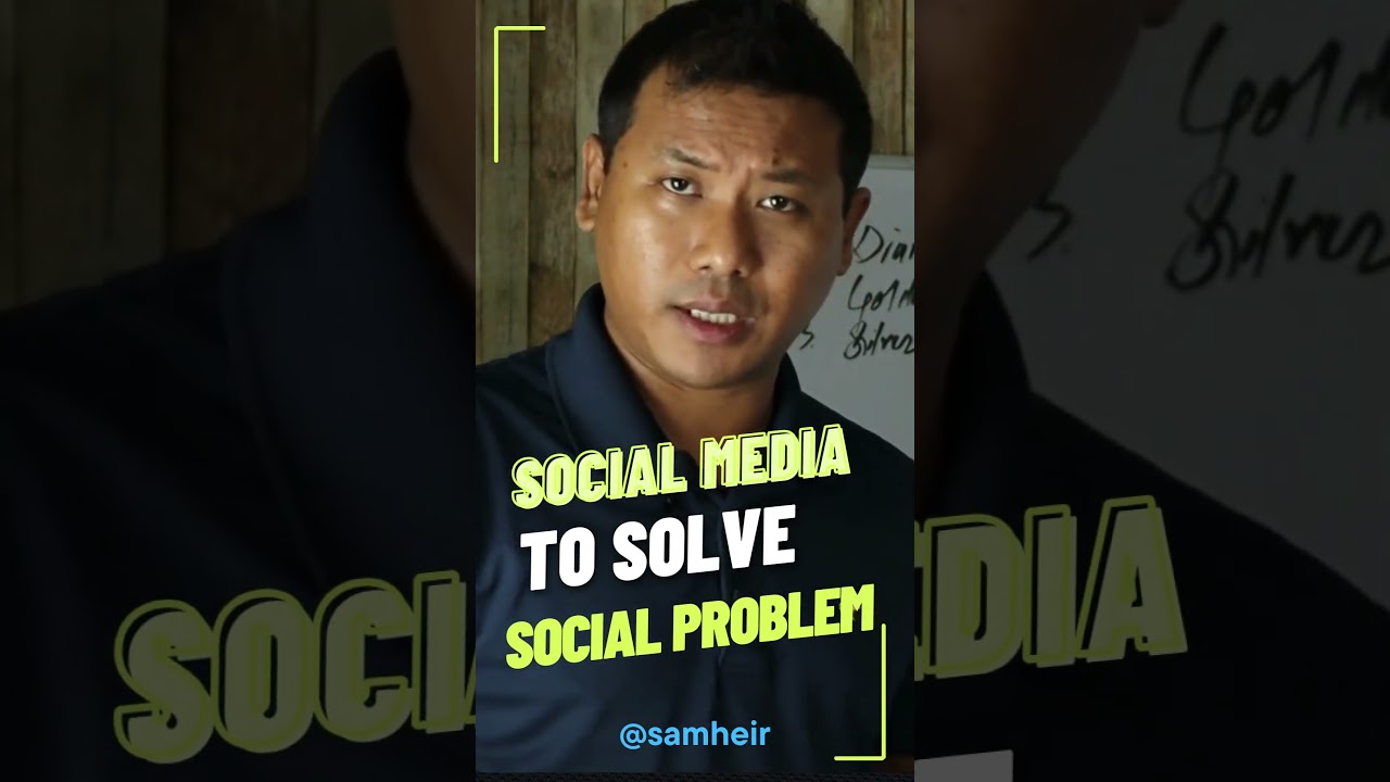 Social Media to Solve Social Problems  #samheir #foodmarketing #businessmarketing
