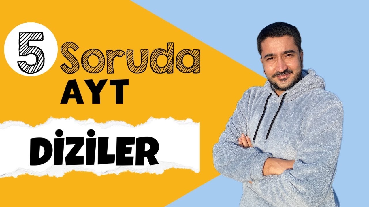 DİZİLER | 5 SORUDA AYT MATEMATİK | Sercan Hoca