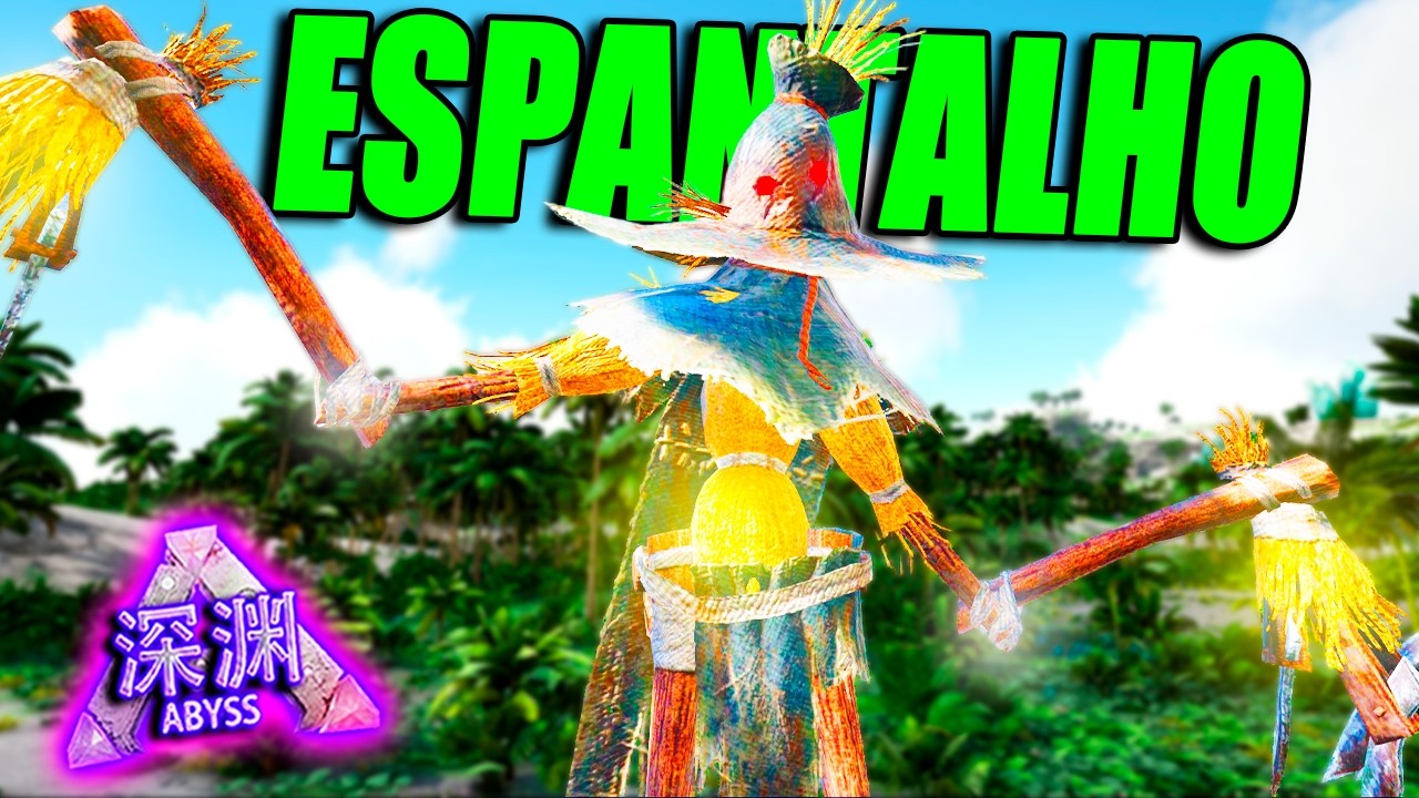 DOMEI UM ESPANTALHO SINISTRO!! - ARK ABYSS #57