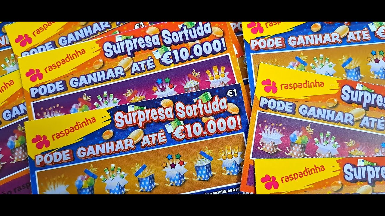 👉 Comprei 10 Raspadinhas de 1&euro;&hellip; Ser&aacute; que Ganhei os 10.000&euro; da 