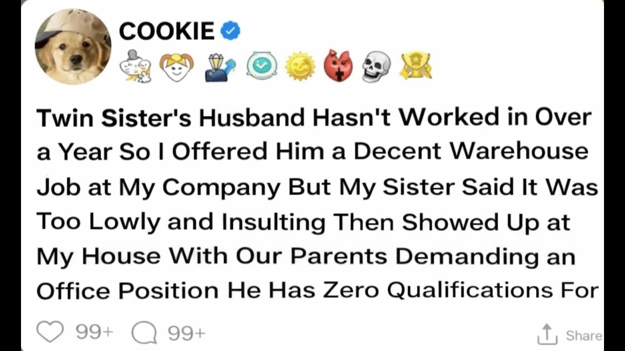 I Gave My Unemployed Brother-in-Law a Job… My Family LOST IT