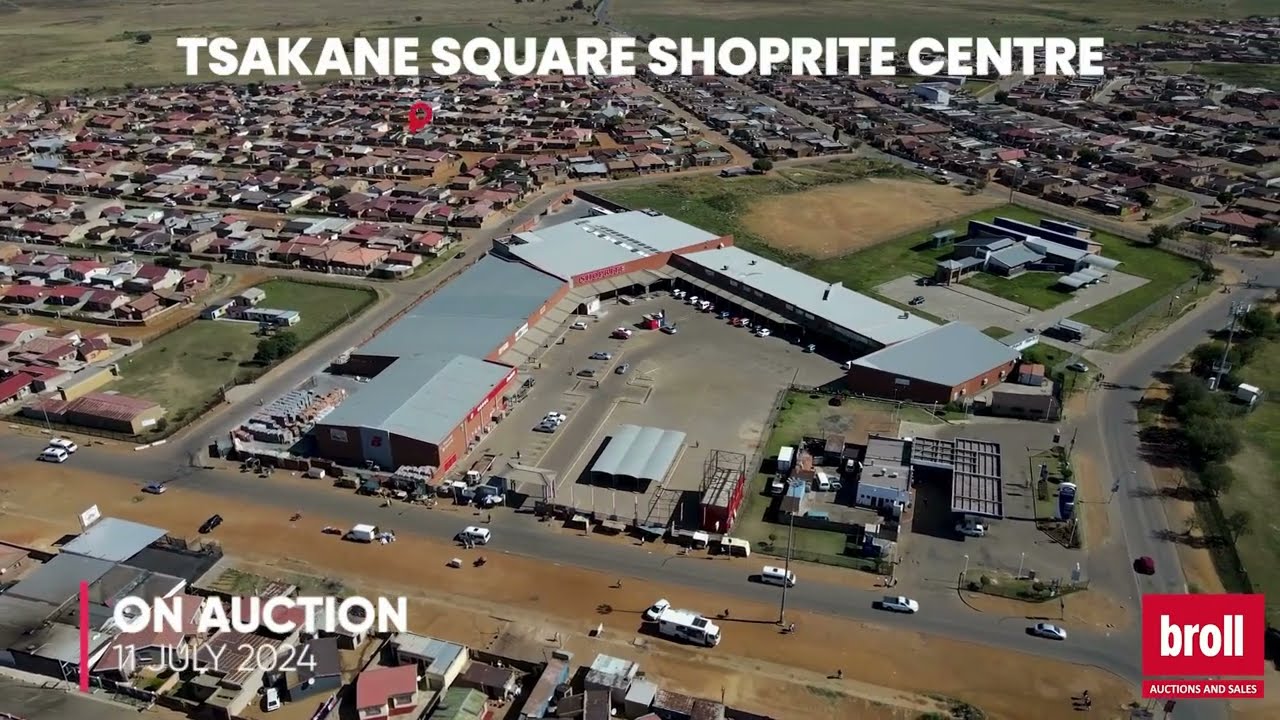 High-yielding Corner Retail Centre in Tsakane with National anchor tenants | ON AUCTION 11 JULY