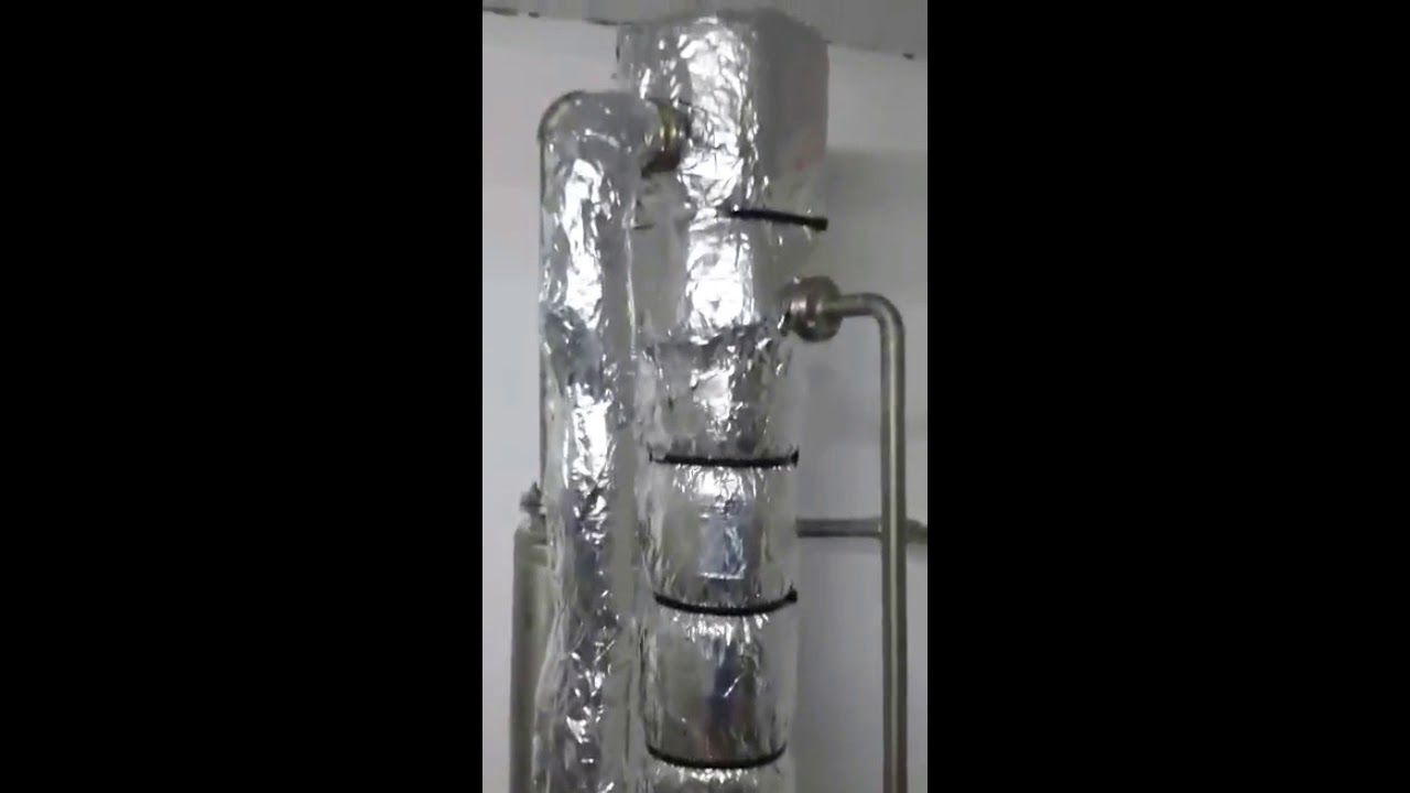 HIGH TEMPERATURE WASTE OIL DISTILLER