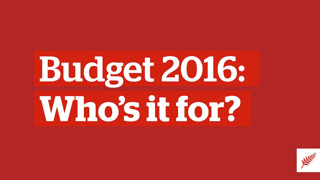 Budget 2016: Who's it for?