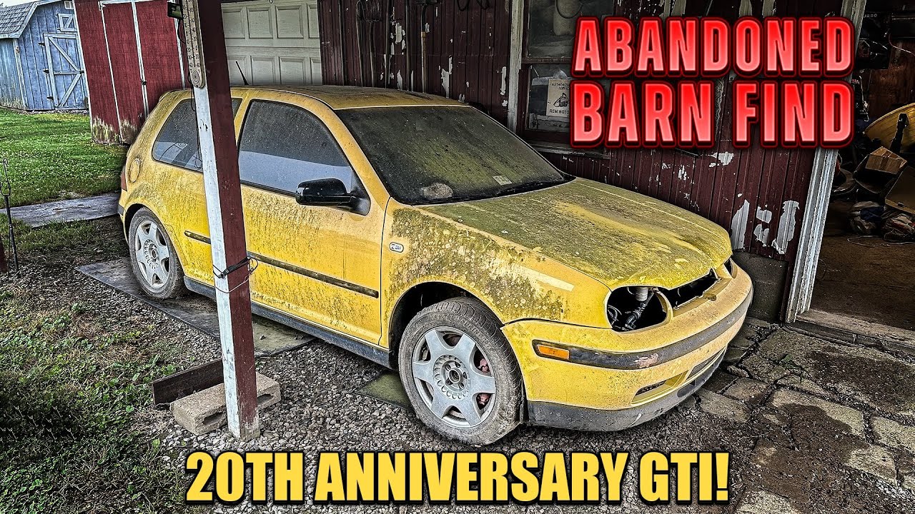 Скотный двор Бедствия Найти | 20 лет VW GTI | Первая стирка за ГОДЫ | Реставрация деталей автомобиля