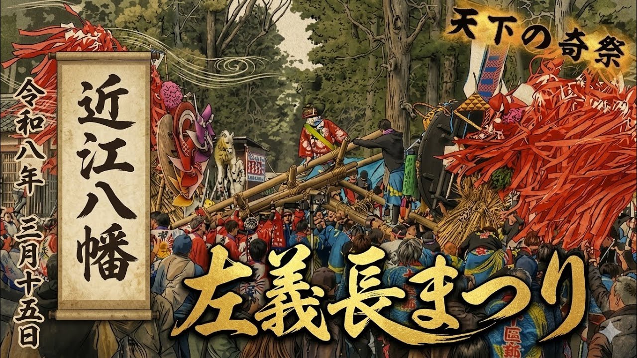 2026.3.15 【近江八幡 左義長まつり】境内 ダシ 自由げい歩 『喧嘩/組み合わせ』  滋賀県 近江八幡市 日牟禮八幡宮