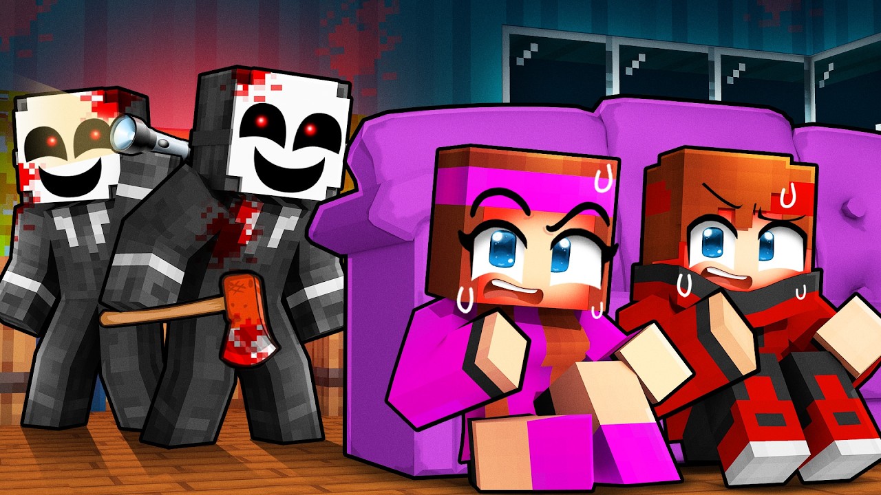 Des cambrioleurs sont entrés chez moi sur Minecraft !