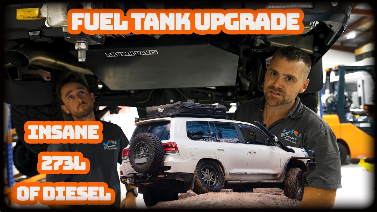 273L Of Diesel! - 200 SERIES - BROWN DAVIS - DIY FUEL TANK INSTALL