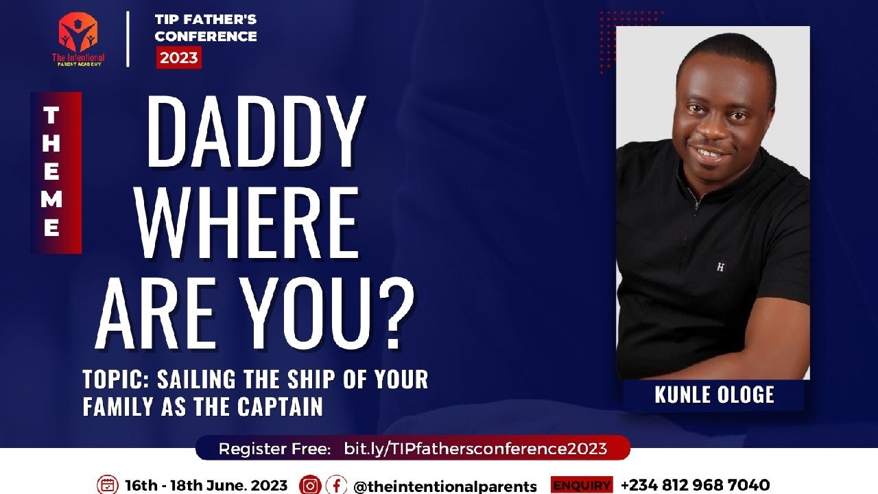 Sailing the ship of your family as the captain