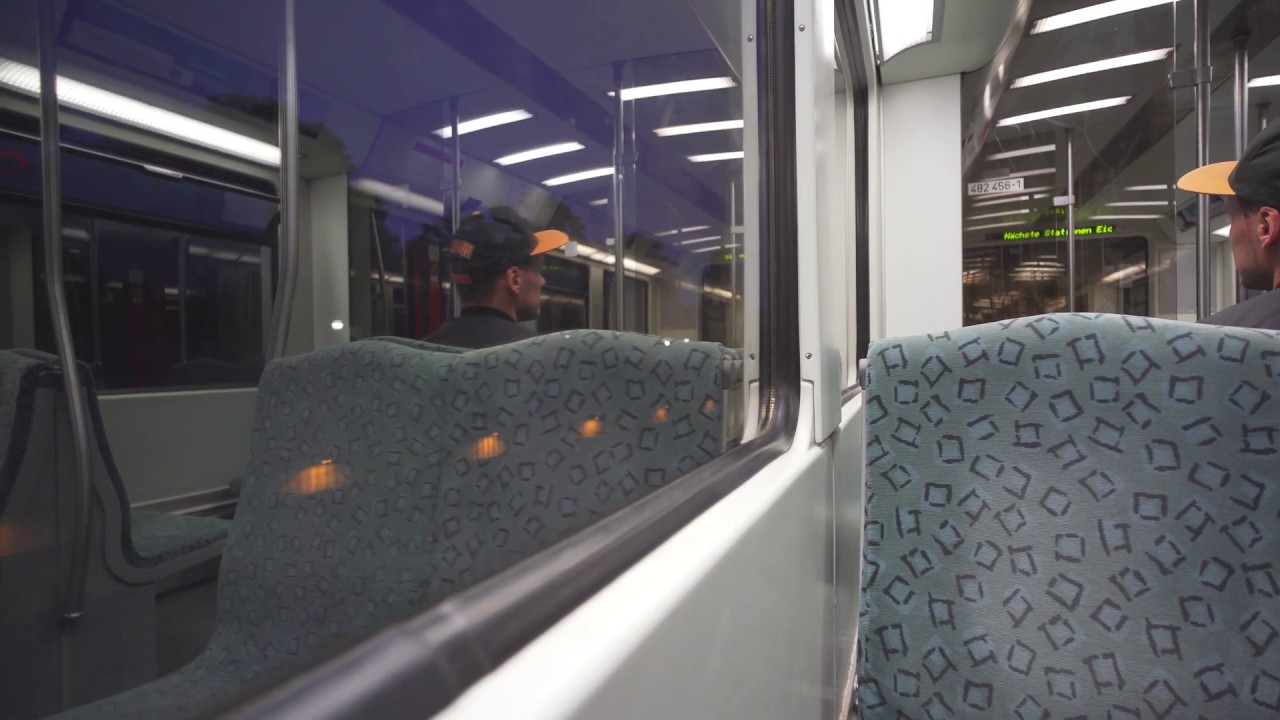 Germany, S-Bahn ride from Schulzendorf to Berlin-Gesundbrunnen