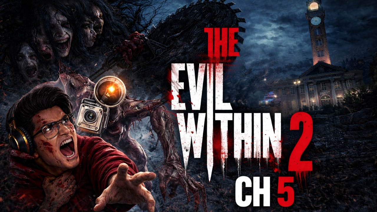 I Got Trapped Inside in NIGHTMARE City Hall😱. Then THIS Happened 💀 | The Evil Within 2 CH 5