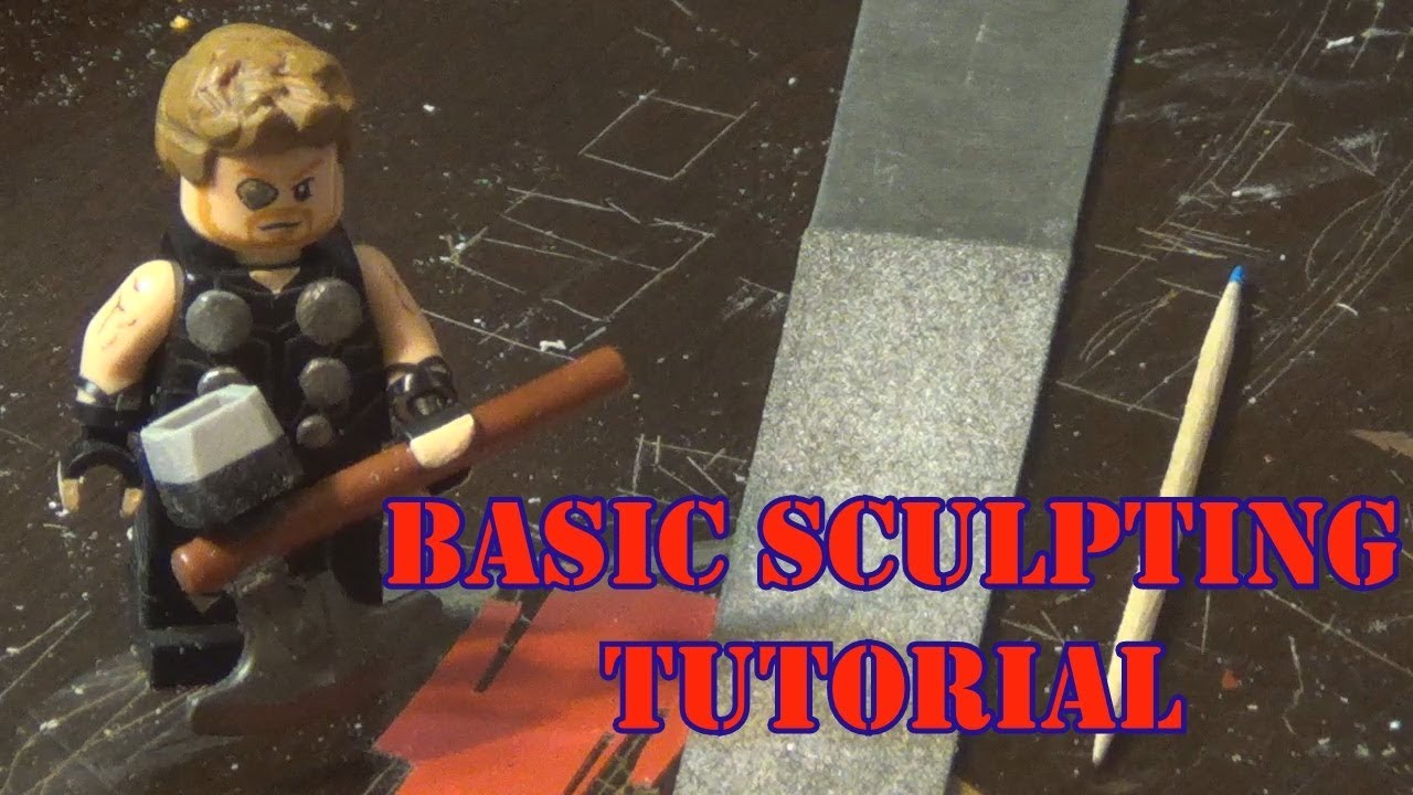 Custom Lego Tutorial: Basic Sculpting
