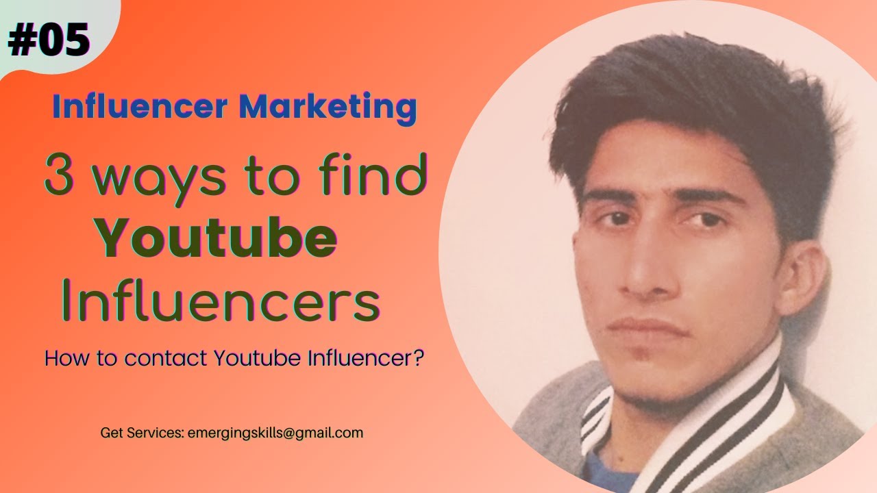 How to Search Youtube Influencer | Youtube Promotions | Emerging Skills
