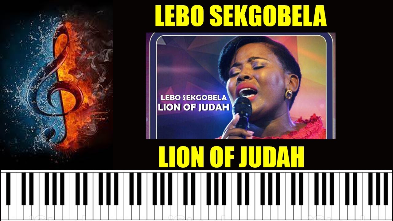 Lebo Sekgobela -lion of Judah - Piano Tutorials For Beginners