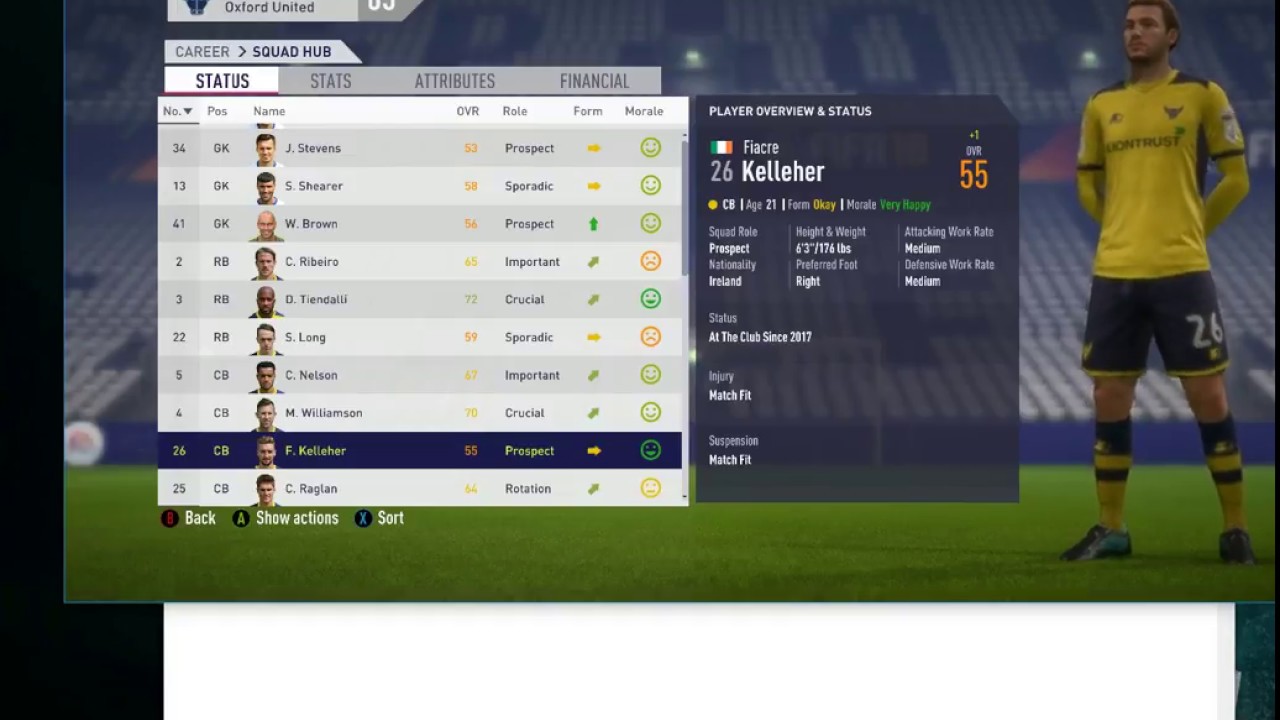 FIFA 18 | How to edit player's nationality and age.