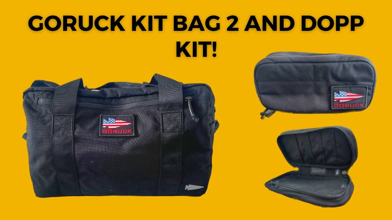 Обзор Goruck Kit Bag 2.0 и Modular Dopp kit &mdash; ЭПИЧЕСКОЕ дорожное сочетание!