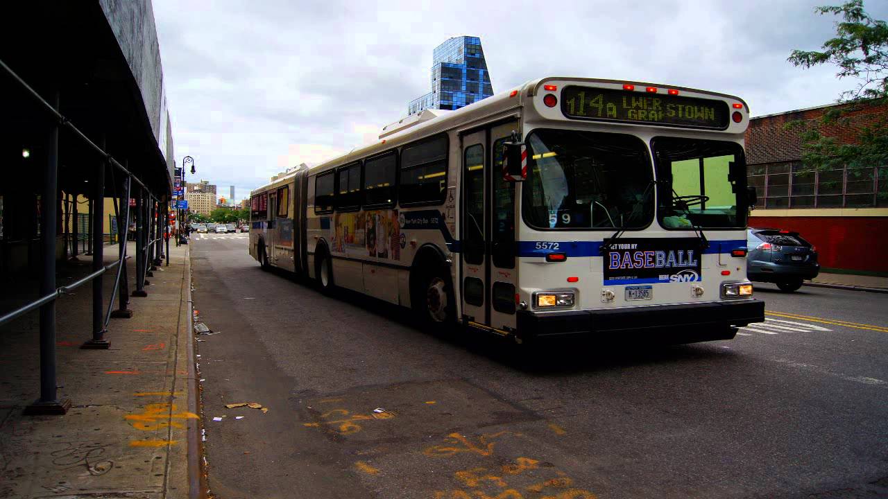 MTA New York City Bus 2003 New Flyer D60HF 5604 [ Audio Recording ]