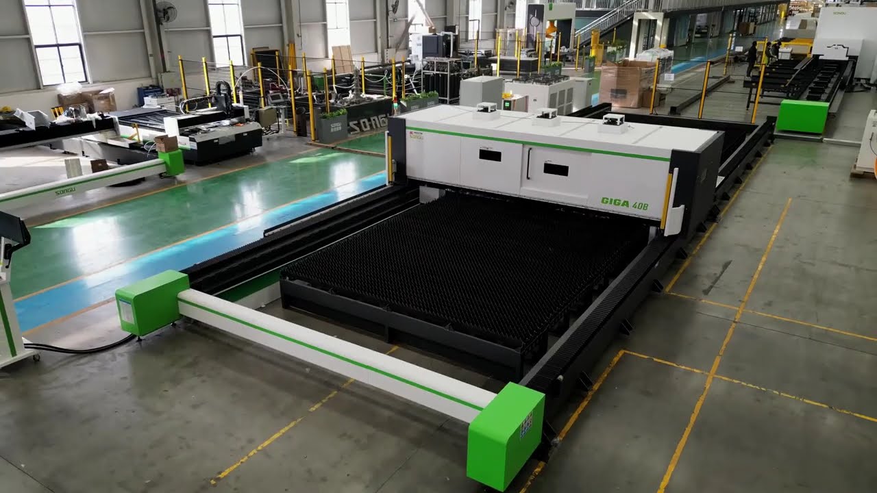 Bescutter GIGA Series Fiber Laser Cutter &ndash; up to 40KW Power for Ultra-Thick Metal Cutting