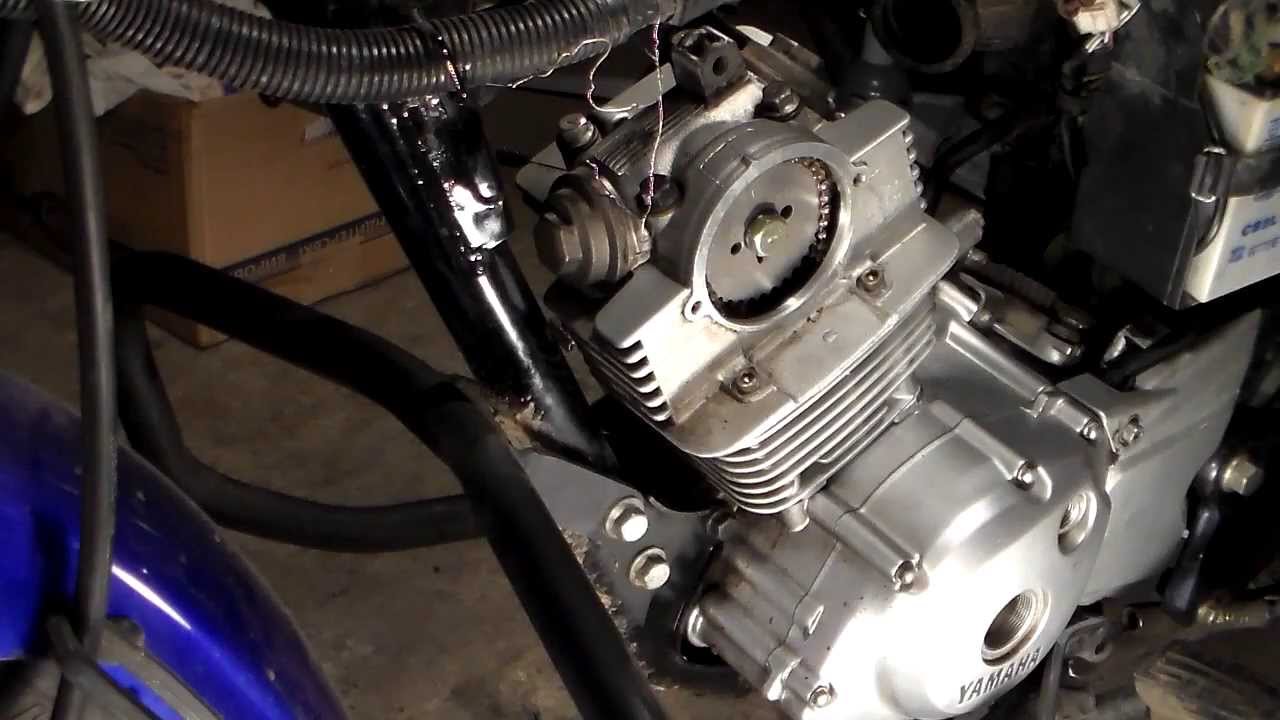 Как установить голову цилиндра на мотоцикле YAMAHA YBR 125
