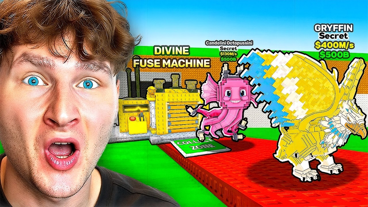 Steal A Brainrot ADMIN EVENT + ÚJ DIVINE FUSE!🤑😍 (Hunter Roblox Live)