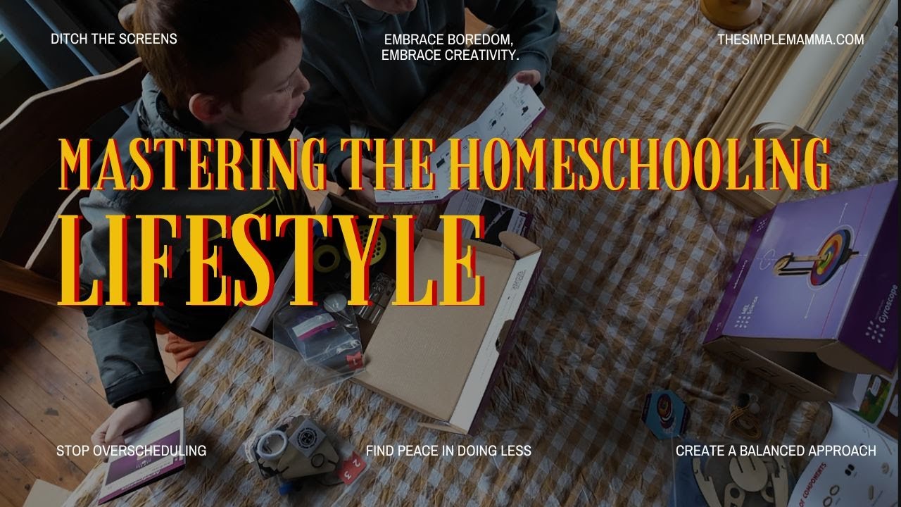 homeschooling is a lifestyle/curating a learning life.