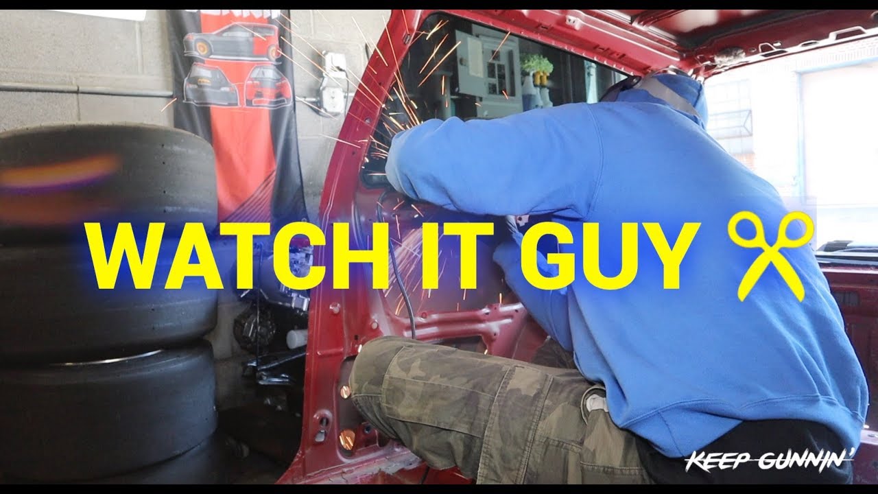 HONDA CIVIC LIGHTWEIGHT REDUCTION: PART 6 (MORE CUTTING!!!)