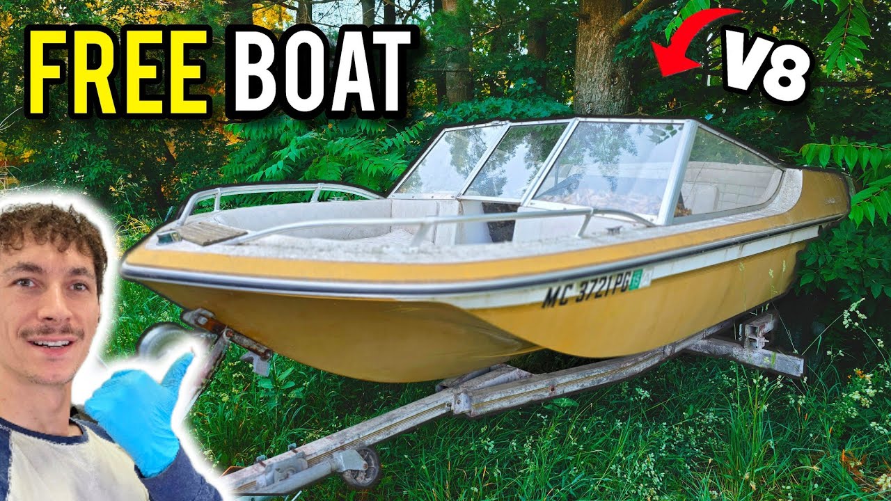 I Got a FREE Abandoned Boat & Detailed It New (SATISFYING TRANSFORMATION) 