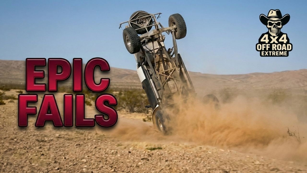 Unbelievable 4x4 Off Road Fails! 😱 Insane Adventures & Extreme Wild Moments