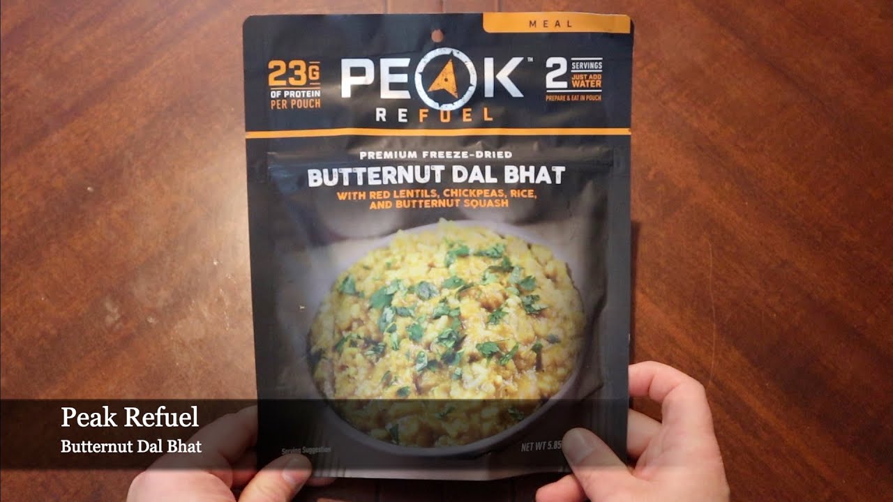 Freeze Dried Ration | Peak Refuel | Butternut Dal Bhat