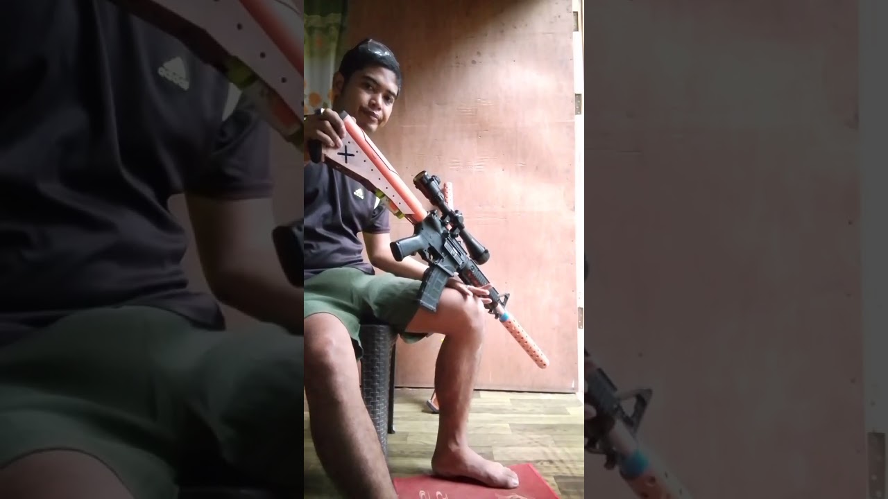 2 down out of 5(M4A1 PVC toygun)90% done