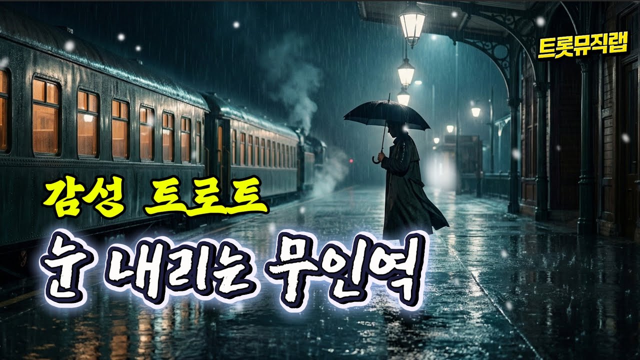 🎵눈 내리는 무인역 [AI가수]