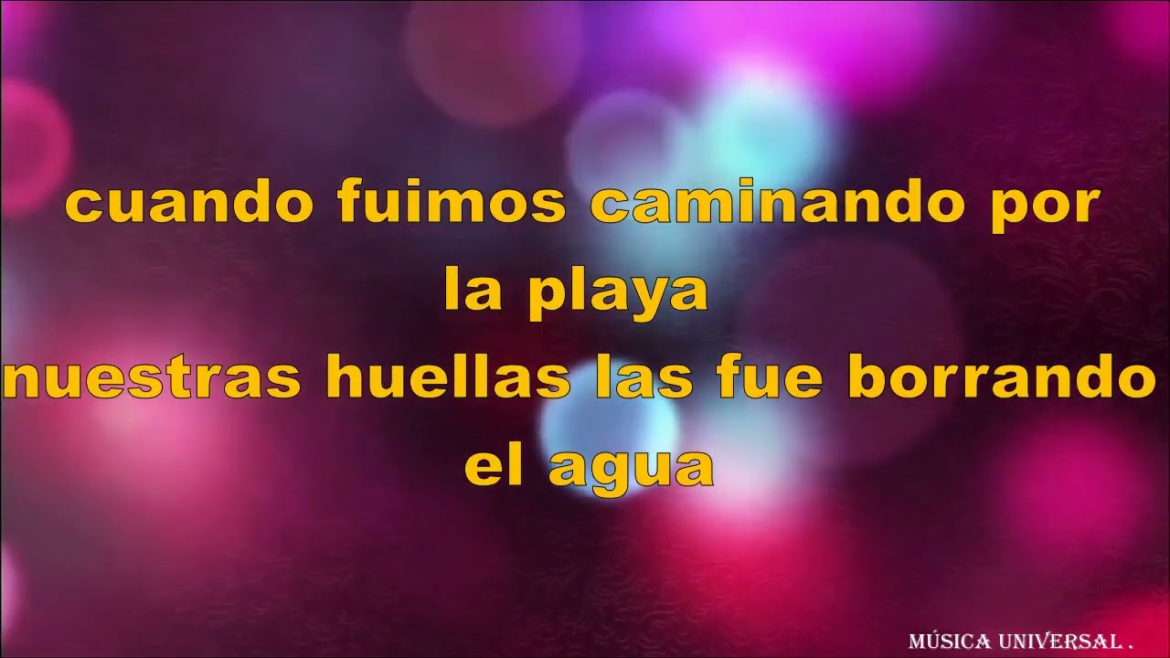 AMOR EN TRES TIEMPOS. /ALI PRIMERA/  -LETRA-